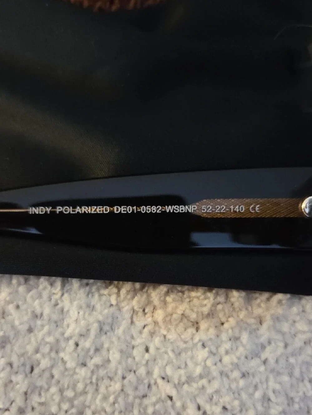 Diff Indy Whiskey Brown Polarized Sunglasses